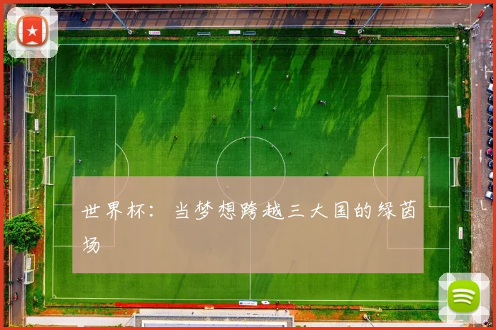 世界杯：当梦想跨越三大国的绿茵场